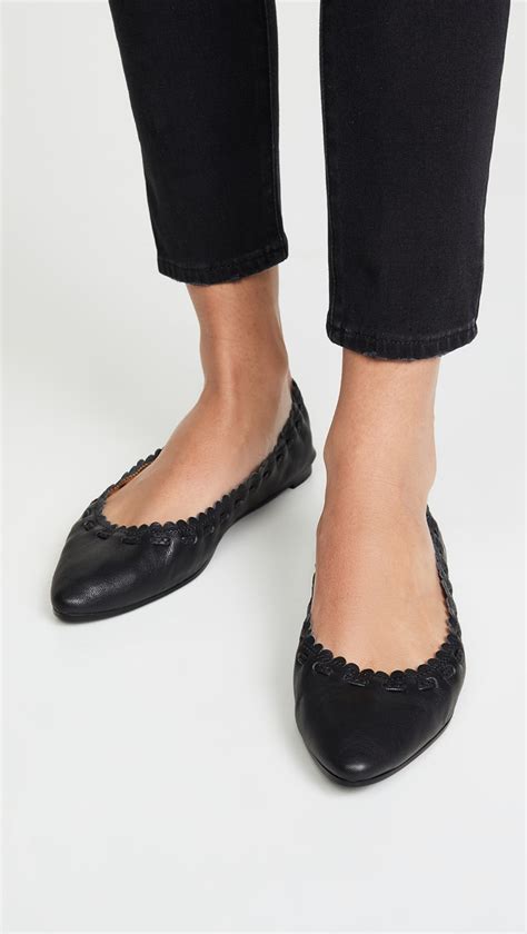 See by Chloe Jane Point Ballet Flats .